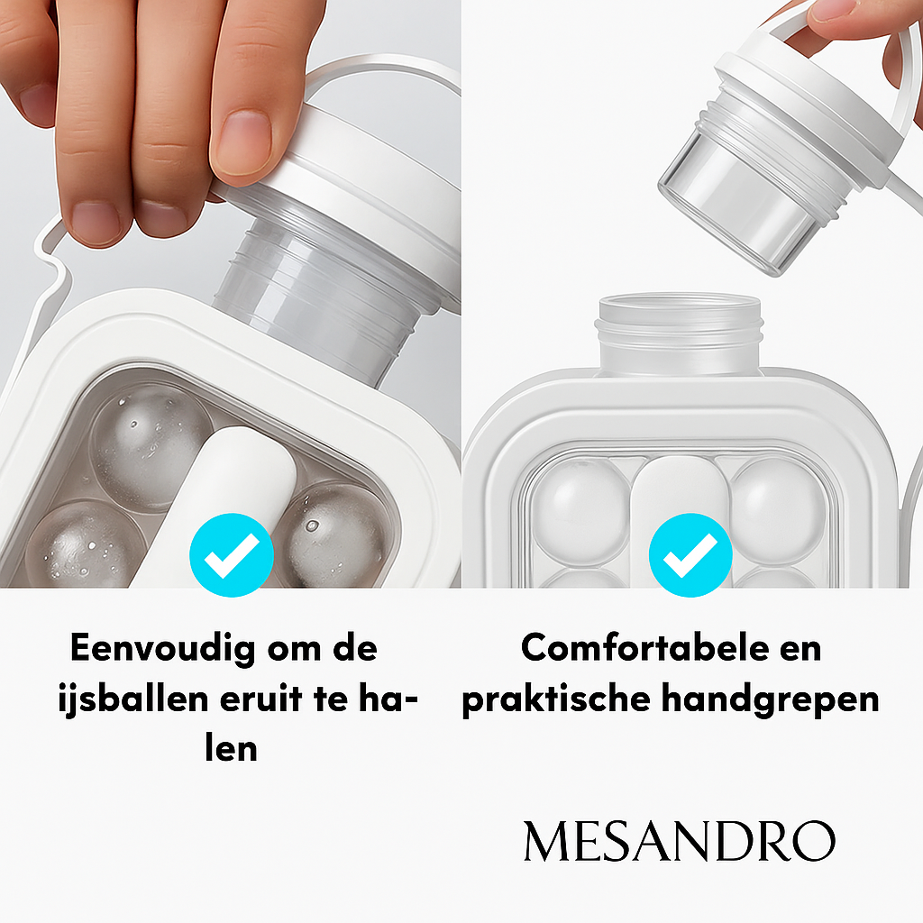 Draagbare IJsbollenmaker | Black Friday 20% Korting