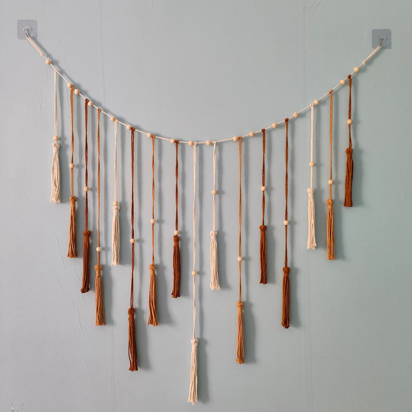 Boho Wandkleed met Bladontwerp | Handgemaakt | Black Friday 55% Korting